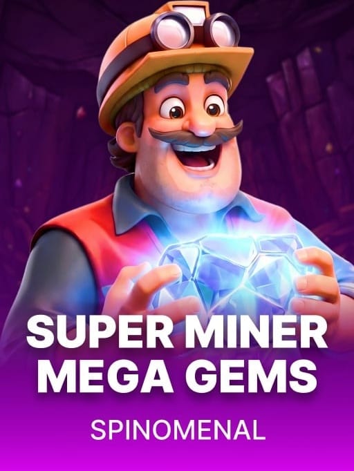 Super Miner - Mega Gems game cover